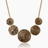 womens pendant necklaces statement necklaces alloy silver bronze jewel ...