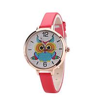 Women\'s Wrist watch Quartz Leather Band Casual Black White Blue Red Brown Pink Beige Rose