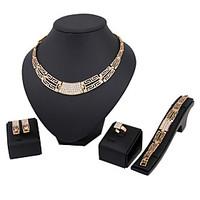 womens jewelry set euramerican fashion rhinestone alloy irregular 1 ne ...