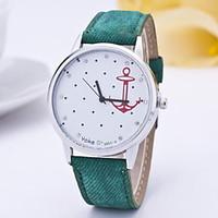 womens fashion watch simulated diamond watch quartz fabric band red gr ...