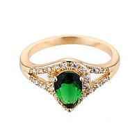 womens ring emerald unique design euramerican fashion emerald alloy je ...