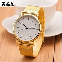 womens fashion grid quartz steel belt wrist watchassorted colors cool  ...