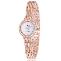 Women\'s Unisex Dress Watch Fashion Watch Wrist watch Bracelet Watch Simulated Diamond Watch Imitation Diamond Quartz Alloy BandCasual