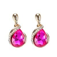 Women\'s Drop Earrings Crystal Dangling Style Bohemian Alloy Jewelry Jewelry For Party Daily Casual Stage 1 pair
