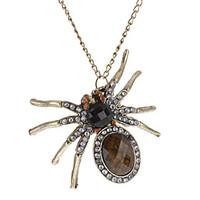 Women\'s Pendant Necklaces Vintage Necklaces Acrylic Gem Alloy Fashion Jewelry 147 Daily