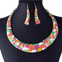 Women Vintage/Cute/Party/Casual Alloy/Gemstone Crystal/Cubic Zirconia Necklace/Earrings Sets