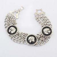 Women\'s Chain Bracelet Jewelry Fashion Alloy Irregular Jewelry For Party Special Occasion Gift 1pc