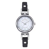 womens fashion watch quartz water resistant water proof leather band c ...