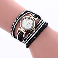 Women Fashion Dress Watches Crystal Luxury Leather Bracelet Wristwatches Women Quartz Wrist Watch Gift Watches Clock