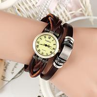 Women\'s Watch Bohemian Leather Bracelet Cool Watches Unique Watches