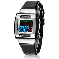 womens fashion watch digital silicone band black white blue green pink