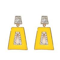 Women\'s Drop Earrings Geometric Bohemian Arylic Alloy Jewelry Party Daily Casual Stage 1 pair