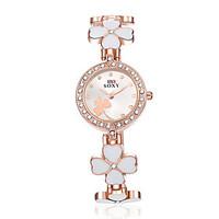 Women\'s SOXY Flowers Luxury Brand Quartz Dress Wristwatch Diamond Dial Fashion Bracelet Watches(Assorted colors) Cool Watches Unique Watches