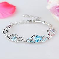 Women\'s Chain Bracelet Jewelry Natural Handmade Fashion Vintage Crystal Alloy Heart Irregular Jewelry 147Wedding Party Anniversary