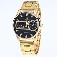 womens fashion watch wrist watch quartz alloy band gold