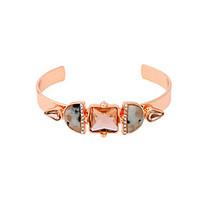 Women\'s Cuff Bracelet Friendship Fashion Alloy Geometric Gold Jewelry For Anniversary Gift Valentine 1pc