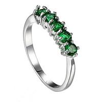 womens ring emerald unique design euramerican fashion emerald alloy je ...