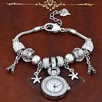 Women\'s Fashion Trend European Style Beads Exquisite Bracelet Watch Cool Watches Unique Watches