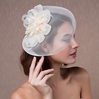 Women\'s Organza Headpiece-Wedding Fascinators Flowers Hats