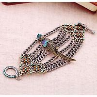 Women\'s Wrap Bracelet Jewelry Friendship Vintage Alloy Animal Shape Gold Jewelry For Birthday Gift Valentine 1pc