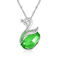 Women\'s Pendant Necklaces Jewelry Animal Shape Jewelry Crystal Alloy Unique Design Euramerican Fashion Jewelry 147Party Other Ceremony