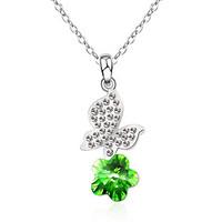 Women\'s Pendant Necklaces Jewelry Flower Jewelry Crystal Alloy Unique Design Euramerican Fashion Jewelry 147Party Other Ceremony Evening