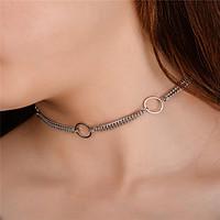 womens choker necklaces jewelry geometric copper geometric euramerican ...