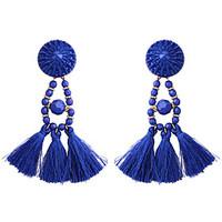 Women\'s Drop Earrings Jewelry Tassels Fashion Bohemian Alloy Jewelry Jewelry For Party Gift Casual