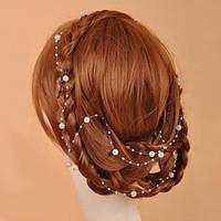 Women\'s Imitation Pearl Headpiece-Wedding Special Occasion Casual Outdoor Head Chain