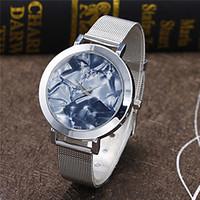 Women\'s Fashion Watch Quartz Alloy Band Casual Silver