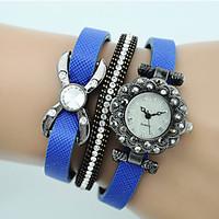 womens fashion watch bracelet watch quartz leather band casual