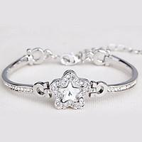 Women\'s Chain Bracelet Jewelry Natural Handmade Fashion Vintage Crystal Alloy Round Star Irregular Jewelry 147Wedding Party Anniversary