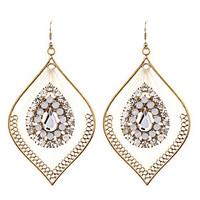 Women\'s Hoop Earrings Earrings Set Bohemian Unique Design Classic Euramerican Fashion Casual Personalized Adorable Crystal Diamond Earrings Jewelry