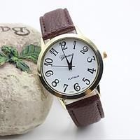 Women\'s Fashion Leisure Leather Quartz Belt Watch(Assorted Colors) Cool Watches Unique Watches Strap Watch