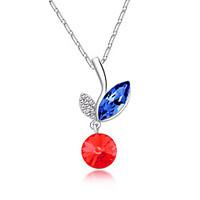 womens pendant necklaces jewelry drop jewelry crystal rhinestone alloy ...