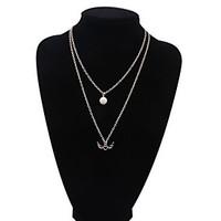 Women\'s Pendant Necklaces Jewelry Jewelry Alloy Euramerican Fashion Personalized Jewelry For Party Special Occasion Gift 1pc