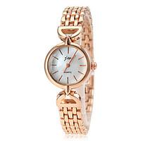 Women\'s Fashion Watch Wrist watch Quartz Alloy Band Candy color Gold