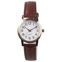 Women\'s Fashion Watch Quartz / PU Band Casual Brown Brand