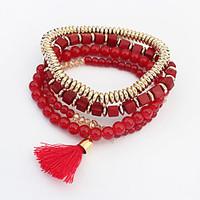 womens wrap bracelet jewelry fashion gem rhinestone alloy irregular je ...