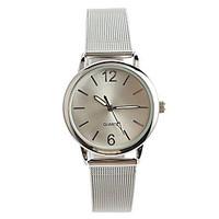 Women\'s Fashion Watch Quartz / Stainless Steel Band Casual Silver