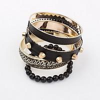 Women\'s Wrap Bracelet Jewelry Fashion Pearl Alloy Irregular Jewelry For Party Special Occasion Gift