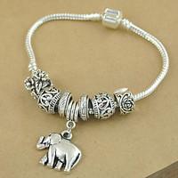 Women\'s Chain Bracelet Fashion Copper Rhinestone Alloy Animal Shape Jewelry For Anniversary Birthday Gift 1pc