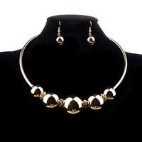 women alloy jewelry set necklaceearrings wedding party daily casual 1s ...