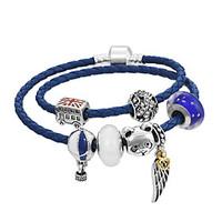 Women\'s Charm Bracelet Friendship Fashion Alloy Round Jewelry For Anniversary Gift Valentine 1pc