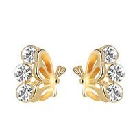 Women\'s Stud Earrings Jewelry Euramerican Fashion Personalized Rhinestone Alloy Jewelry Jewelry For Wedding Party Anniversary 1 Pair