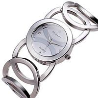 Women\'s Fashion Watch Casual Watch Quartz Stainless Steel Band Elegant Luxury Silver Gold Strap Watch