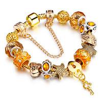 Women\'s Strand Bracelet Fashion Causal Charm Elgant Unqiue Cool Luxury DIY Bead Alloy Gold Plated Creative Jewelry For Ladies Wedding