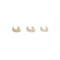 Womens Cutout Toe Rings, Gold Colour