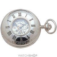 Woodford Half Hunter Skeleton Pocket Mechanical Watch WF1020