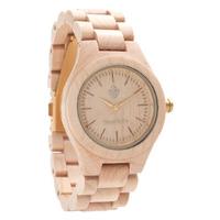 woodwatch watches watch femme gold brown